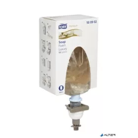   Habszappan, 0,8 l, S3 rendszer, TORK 'Luxus Soft', átlátszó