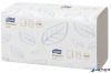 Kéztörlő, Interfold hajtás, 2 rétegű, 100 lap, H2 rendszer, Premium, TORK "Xpress Soft Multifold", fehér