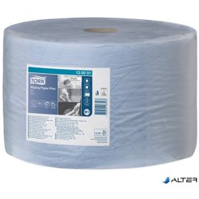   Törlőpapír, tekercses, 39 cm átmérő, W1 rendszer, 2 rétegű, TORK 'Plusz', kék