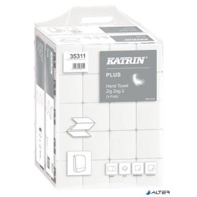   Kéztörlő, Z hajtogatott, 2 rétegű, 200 lap, KATRIN, hófehér