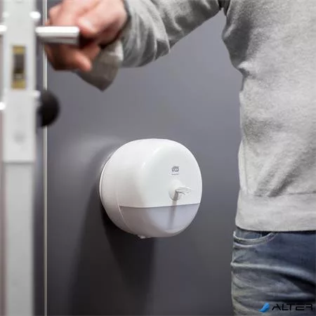 Toalettpapír adagoló, T9 rendszer, Elevation, TORK 'SmartOne Mini', fehér