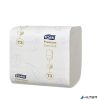 Toalettpapír, T3 rendszer, 2 rétegű, Premium, TORK "Extra Soft Folded", fehér