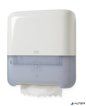 Kéztörlő adagoló, tekercses, H1 rendszer, Elevation, TORK "Matic", fehér
