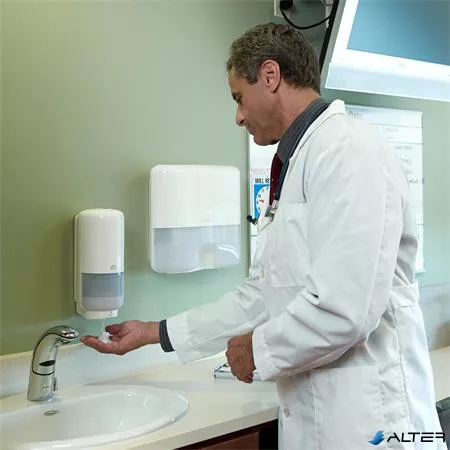 Hab- és folyékony szappan adagoló, S4 rendszer, Intuition szenzorral, Elevation, TORK, fehér