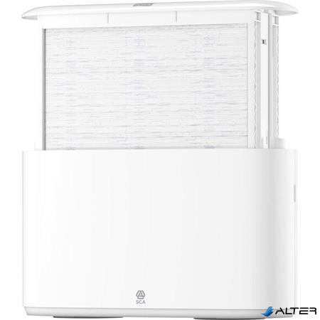 Kéztörlő adagoló, Interfold hajtogatás, pultra tehető, H2 rendszer, Elevation, TORK 'Xpress Multifold', fehér