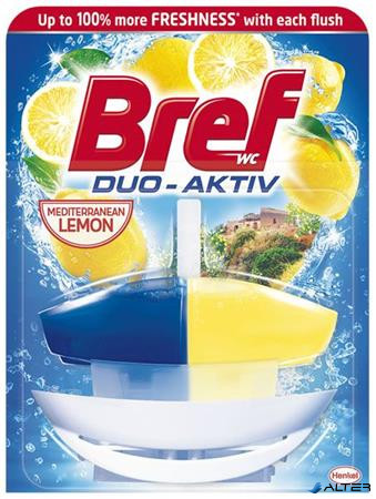 WC illatosító gél, 50 ml, BREF 'Duo Aktiv', citrus