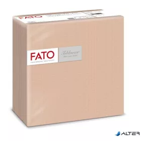   Szalvéta, 1/4 hajtogatott, 40x40 cm, FATO "Airlaid Shade", cappuccino