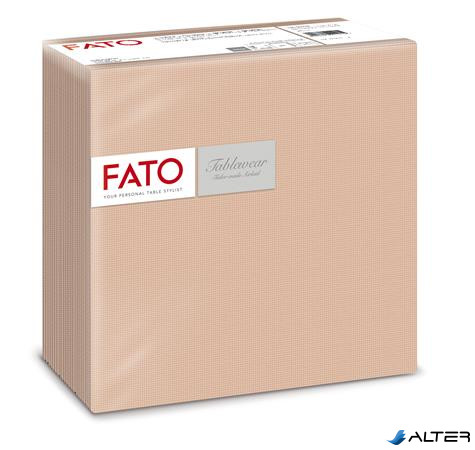 Szalvéta, 1/4 hajtogatott, 40x40 cm, FATO "Airlaid Shade", cappuccino