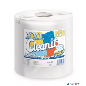   Törlőkendő, tekercses, univerzális, 2 rétegű, LUCART "CLEANIT XXL 500", fehér
