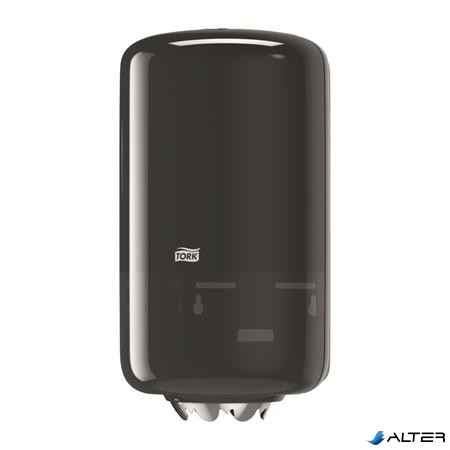 Kéztörlő adagoló, belsőmag-adagolás, M1 rendszer, Elevation, TORK "Mini", fekete