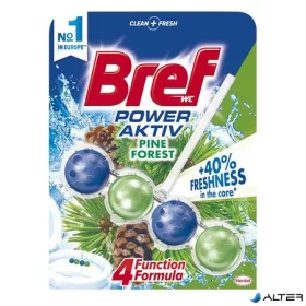   WC illatosító golyók, 50 g, BREF "Power Aktiv", fenyő