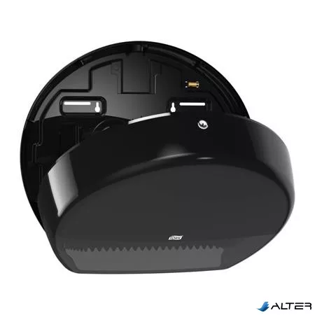 Toalettpapír adagoló, T1 rendszer, Elevation, TORK 'Jumbo', fekete