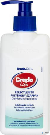 Folyékony szappan, fertőtlenítő, 0,35 l, BRADOLIFE