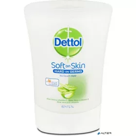   Folyékony szappan utántöltő, 250 ml, DETTOL, Aloe Vera és E-vitamin