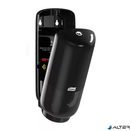 Hab- és folyékony szappan adagoló, S4 rendszer, Intuition szenzorral, Elevation, TORK, fekete