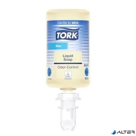   Folyékony szappan, 1 l, S4 rendszer, szagsemlegesítő, TORK 'Odor-Control', átlátszó