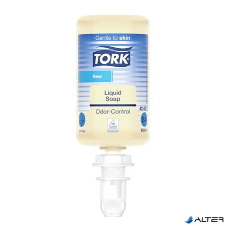 Folyékony szappan, 1 l, S4 rendszer, szagsemlegesítő, TORK "Odor-Control", átlátszó