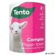 Háztartási papírtörlő, tekercses, 3 rétegű, 220 lap, TENTO 'Complex', fehér