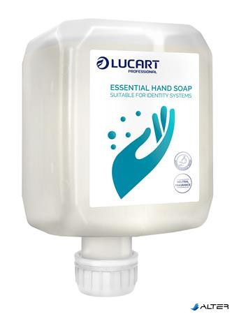 Habszappan, utántöltő, 6x0,8 l, LUCART "IDENTITY Essential", fehér