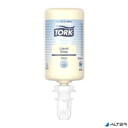 Folyékony szappan, 1 l, S4 rendszer, TORK "Enyhén illatosított", világossárga