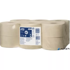   Toalettpapír, T2 rendszer, 2 rétegű, 19 cm átmérő, Advanced, TORK "Mini Jumbo", natúr