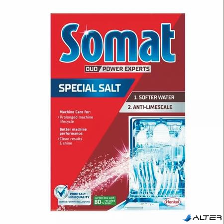 Mosogatógép vízlágyító só, 1,5 kg, SOMAT