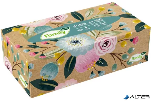 Kozmetikai kendő, 2 rétegű, 150 lapos, TENTO "Big Box"