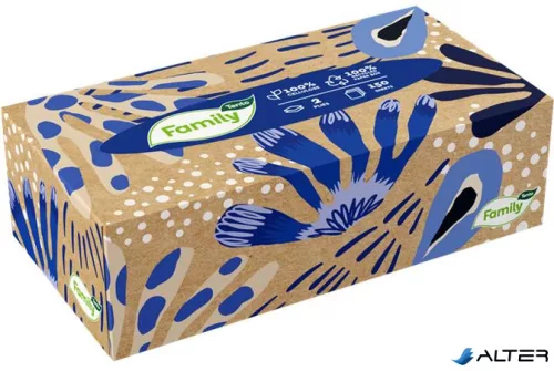 Kozmetikai kendő, 2 rétegű, 150 lapos, TENTO "Big Box"