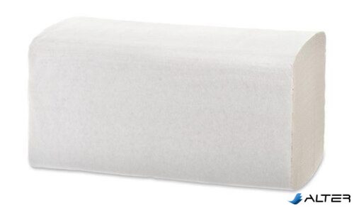 Kéztörlő, Z hajtás, 2 rétegű, 250 lap, H3 rendszer, Universal, TORK "Singlefold", natúr