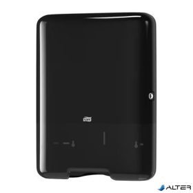   Kéztörlő adagoló, H3 rendszer, Elevation, TORK "Singlefold", fekete