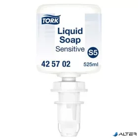   Folyékony szappan, 0,525 l, S5 rendszer, TORK "Mini", érzékeny bőrre, fehér