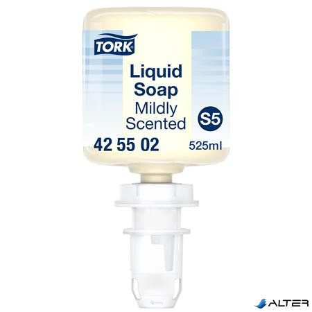 Folyékony szappan, 0,525 l, S5 rendszer, TORK "Mini", enyhén illatosított, világos sárga