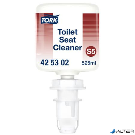 Toalettülőke tisztító, 0,525 l, S5 rendszer, Premium, TORK "Mini", átlátszó