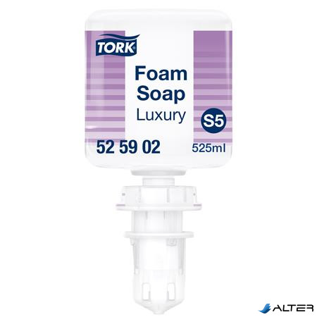 Habszappan, 0,525 l, S5 rendszer, TORK "MIni Luxus", átlátszó