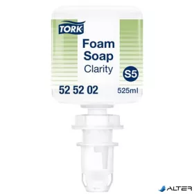   Habszappan, 0,525 l, S5 rendszer, TORK "Mini Clarity", átlátszó