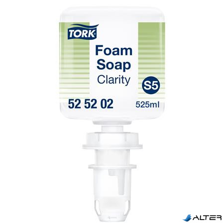 Habszappan, 0,525 l, S5 rendszer, TORK "Mini Clarity", átlátszó