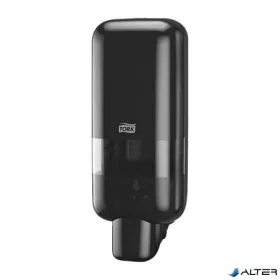   Hab- és folyékony szappan és kézfertőtlenítő adagoló, S4 rendszer, TORK, fekete