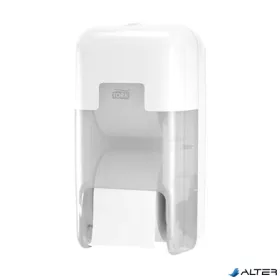   Toalettpapír adagoló, belsőmag nélküli, duplatekercses, T7 rendszer, TORK "OptiServe", fehér