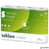 Háztartási papírtörlő, 2 rétegű, 4 tekercses, "Satino Comfort by Wepa", fehér