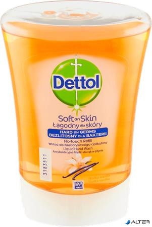 Folyékony szappan utántöltő, 250 ml, DETTOL, méz-vanília