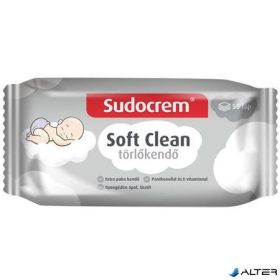 Törlőkendő, 55 lap, SUDOCREM "Soft Clean"