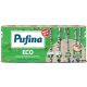 Toalettpapír, 3 rétegű, kistekercses, 8 tekercs, PUFINA "Eco", fehérítetlen és vegyszermentes