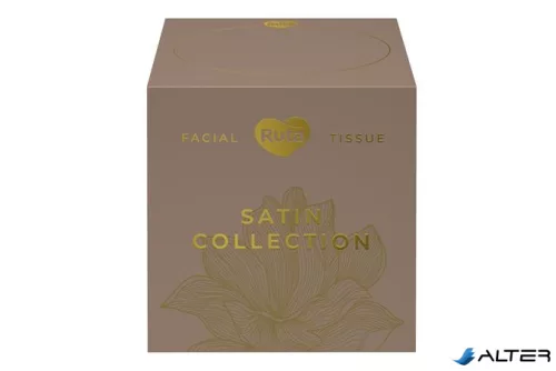 Kozmetikai kendő, 2 rétegű, 80 db, RUTA "Satin Collection"