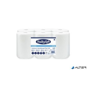   Kéztörlő, tekercses, 15,5 cm átmérő, 2 rétegű, BULKYSOFT "Universal System", hófehér