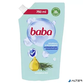 Folyékony szappan utántöltő, 750 ml, BABA, eukaliptusz