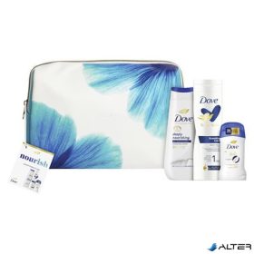   Karácsonyi ajándékcsomag nőknek neszeszerrel, DOVE 'Nourish'
