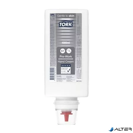 Kézkrém, munkavégzés előtti, 1 l, S7 rendszer, TORK