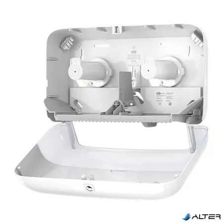 Toalettpapír adagoló, T2 rendszer, Elevation, TORK "Mini Jumbo", fehér