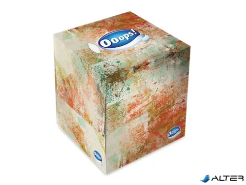 Papír zsebkendő, 3 rétegű, 54 db, OOOPS