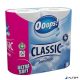 Toalettpapír, 3 rétegű, kistekercses, 4 tekercs, OOOPS "Classic", sensitive
